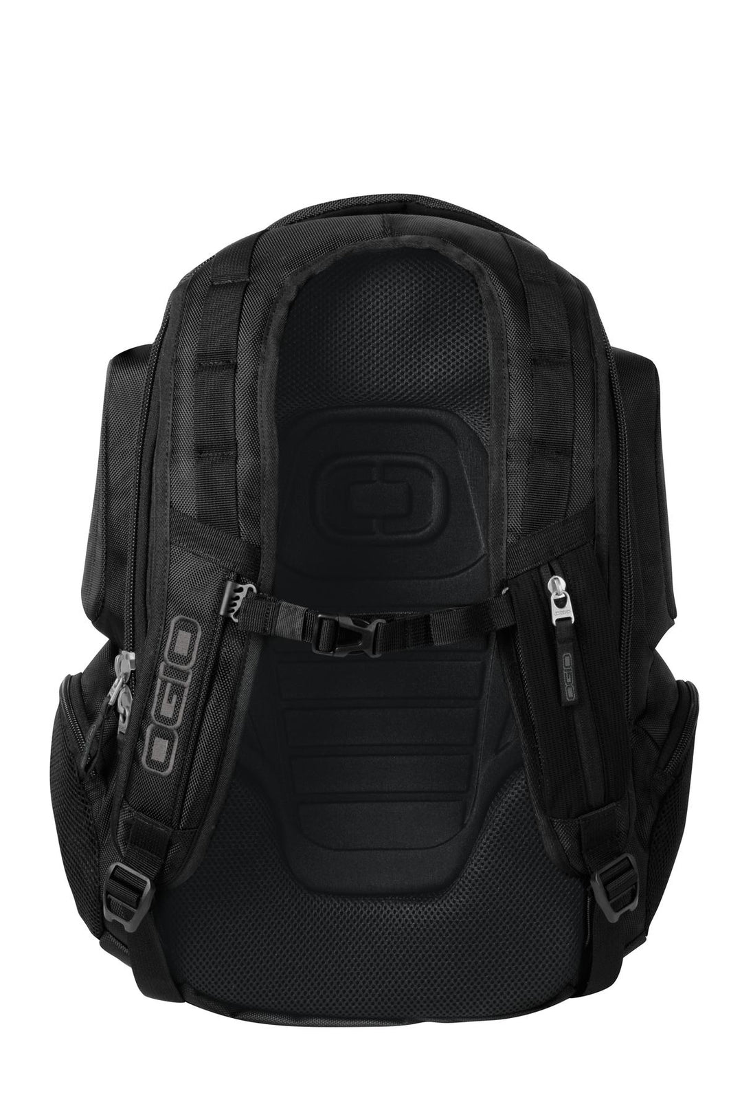Rear View of Black OGIO Stratagem Pack. 411067