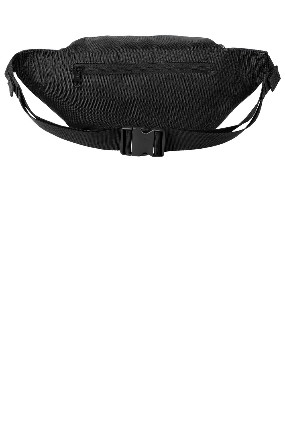 Rear View of Black Port Authority Large Crossbody Hip Pack BG919