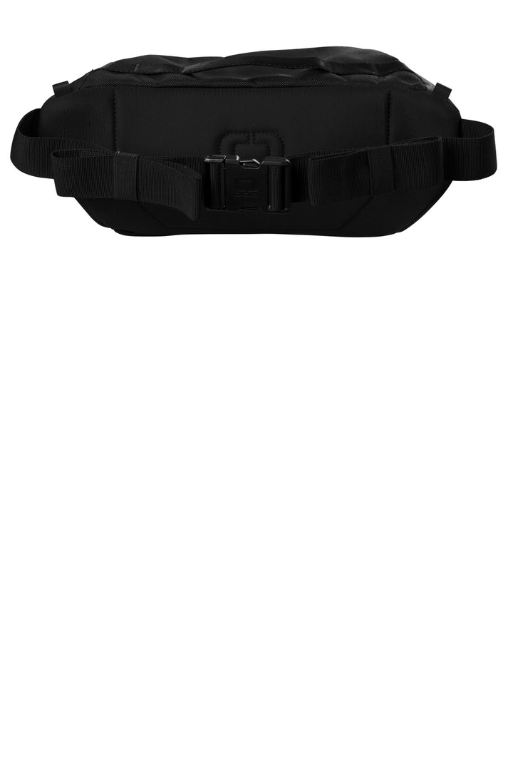Rear View of Blacktop OGIO Ballistic Crossbody 92002
