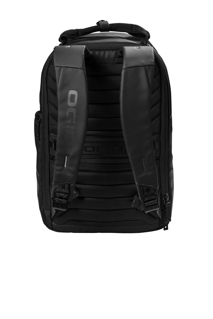Rear View of Blacktop OGIO Commuter Transfer Pack 91009