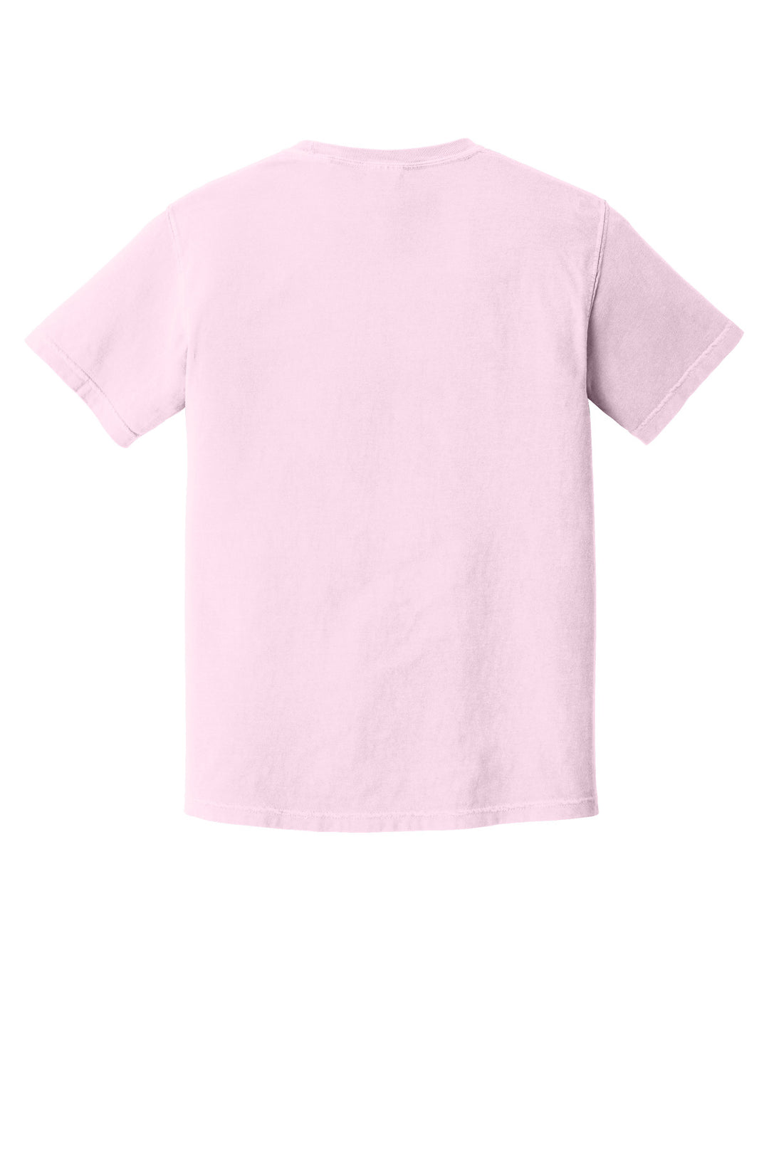 Rear View of Blossom COMFORT COLORS Heavyweight Ring Spun Tee. 1717