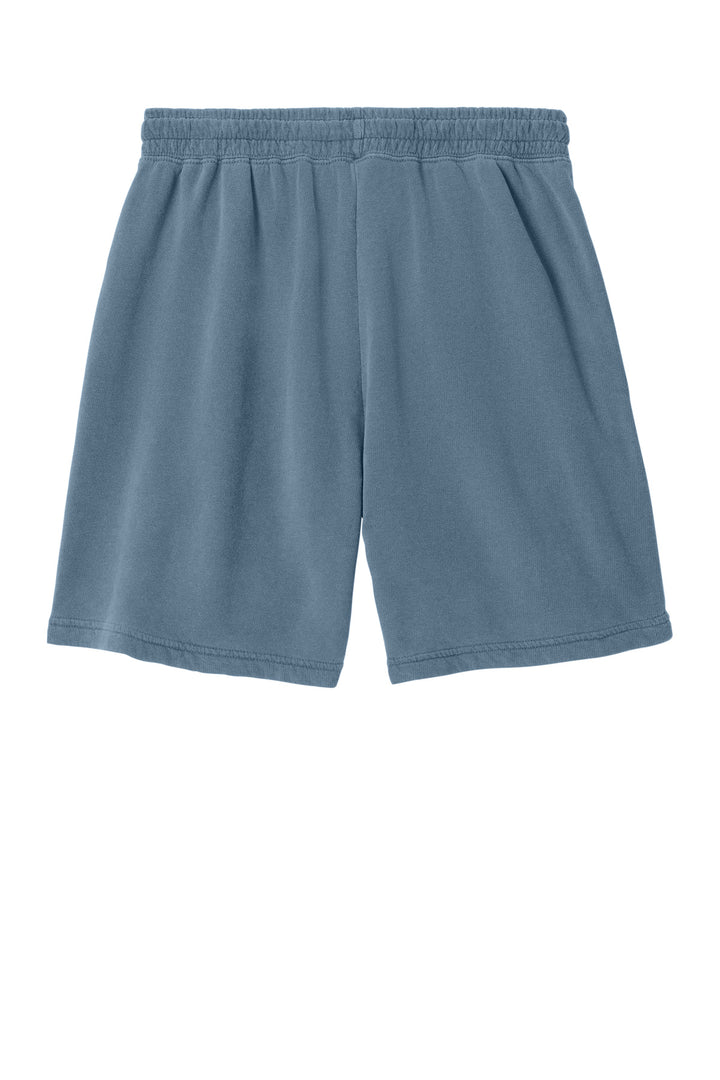Rear View of BlueJean Comfort Colors Lightweight Sweatshort 1468