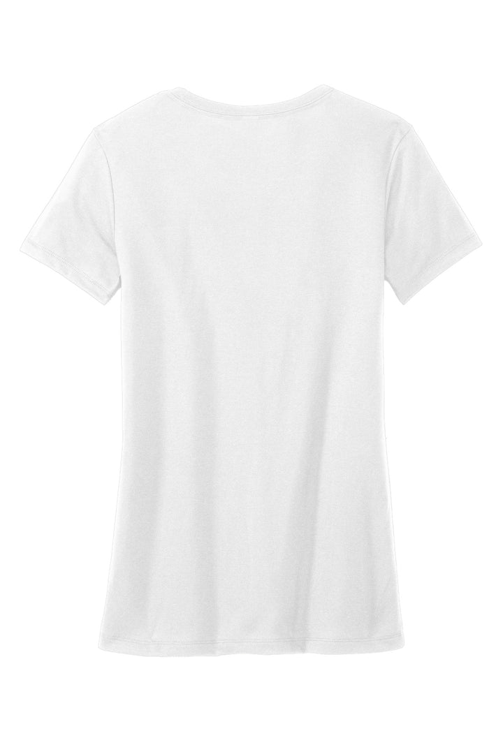 Rear View of BrtWhite Allmade Women's Tri-Blend Tee AL2008