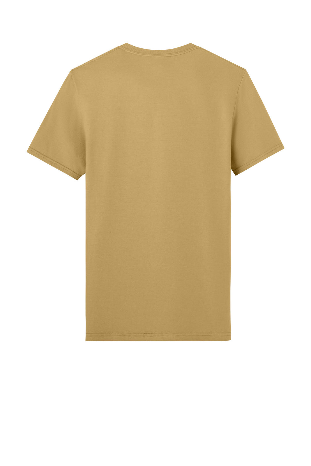 Rear View of Bttersctch Jerzees Unisex Premium Combed Ring Spun Cotton Tee 570M