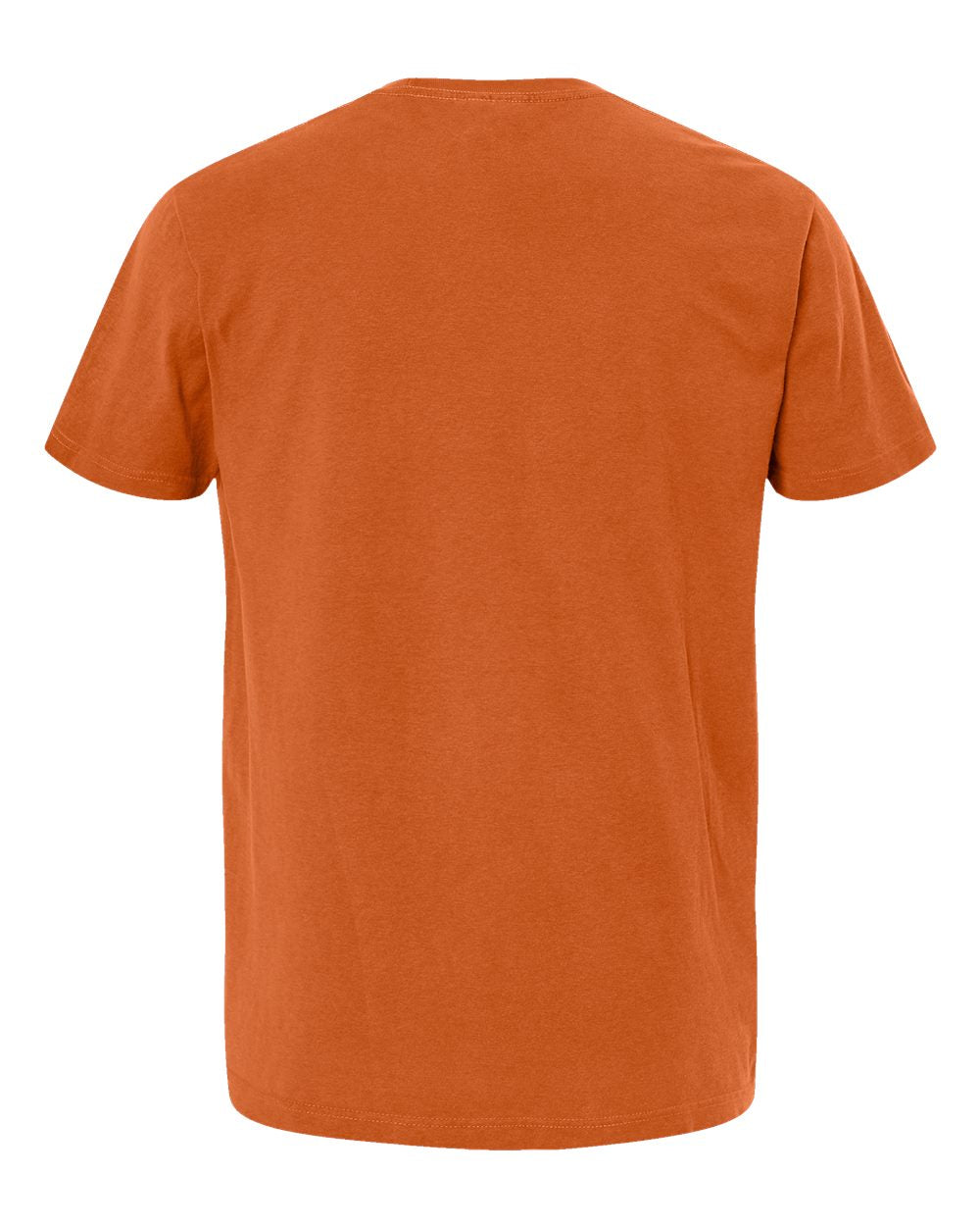 Rear View of Burnt Orange Vintage Garment-Dyed T-Shirt - 6500M