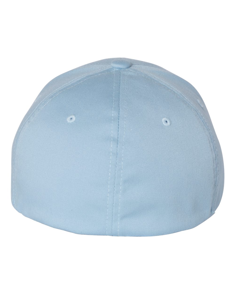 Rear View of Carolina Blue Cotton Blend Cap - 6277