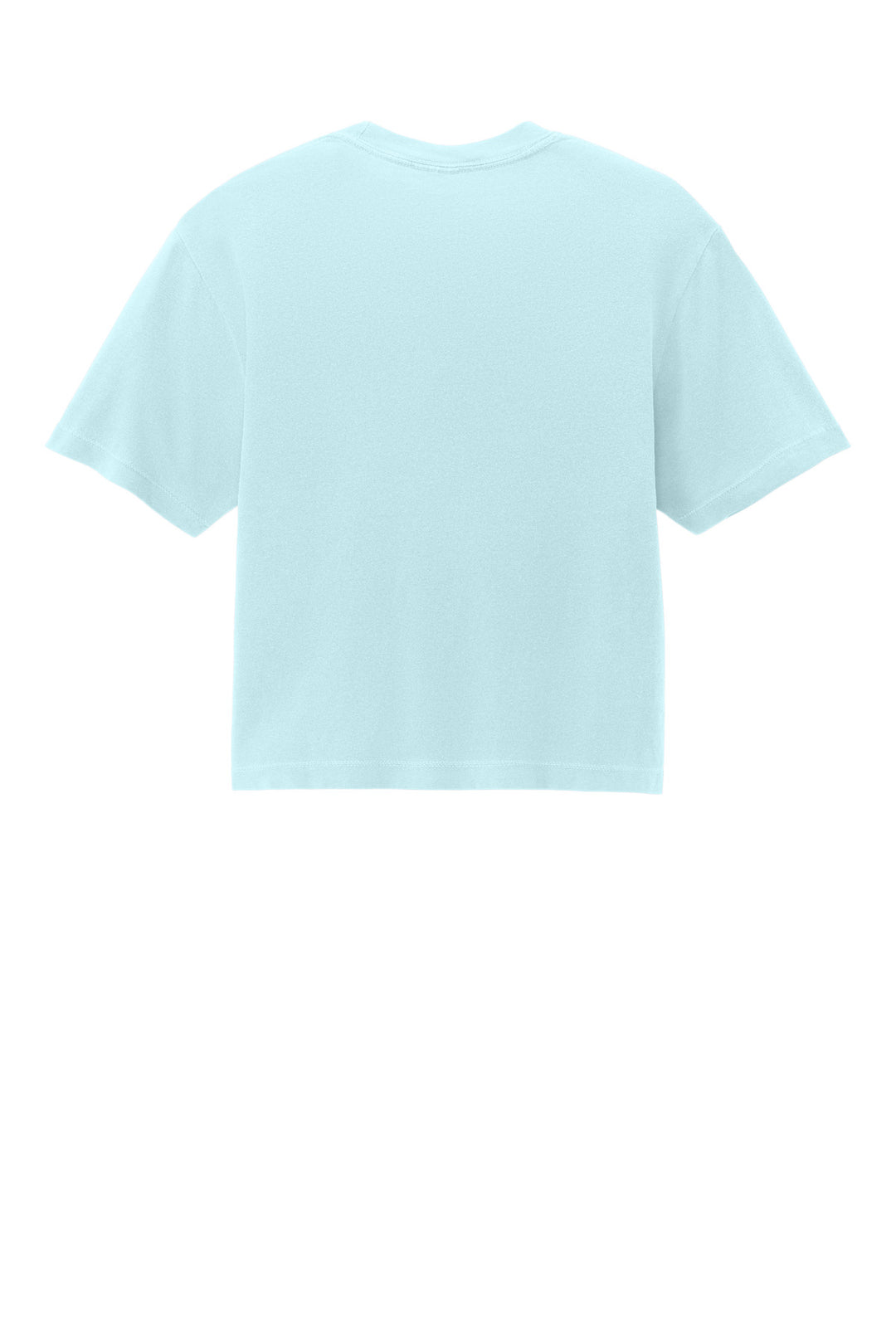 Rear View of Chambray Comfort Colors Women's Heavyweight Boxy Tee 3023CL