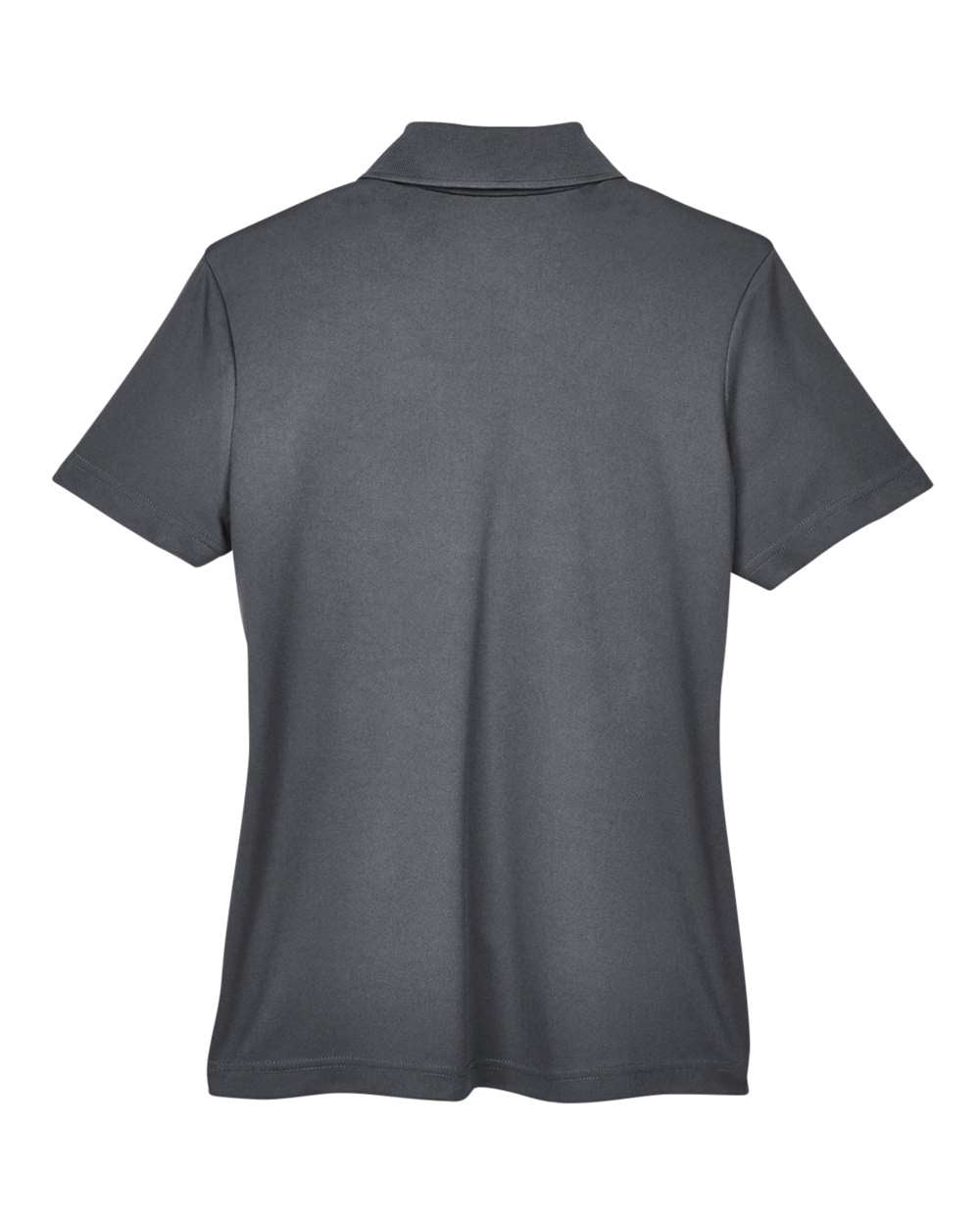 Rear View of Classic Red/ Carbon Women's Balance Colorblock Performance Piqué Polo - CE101W