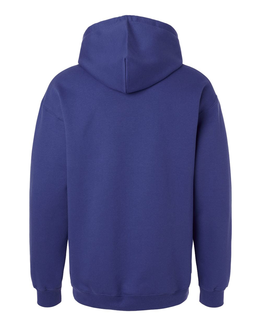 Rear View of Cobalt Softstyle® Midweight Hooded Sweatshirt - SF500