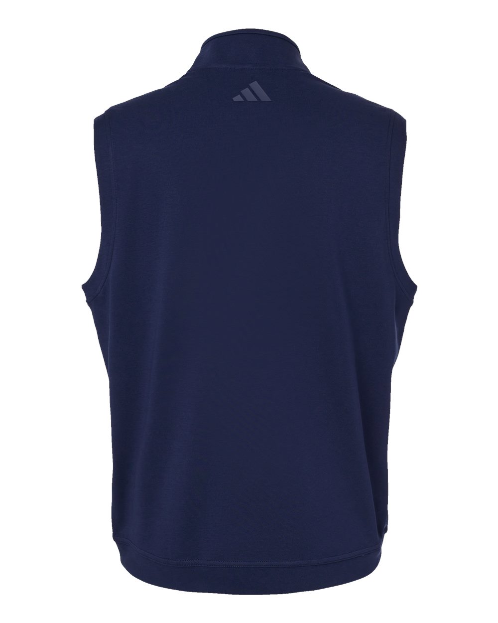 Rear View of Collegiate Navy Club Vest - A599