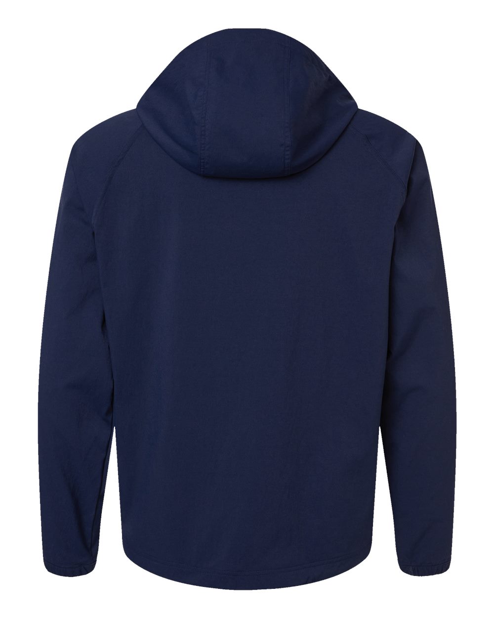 Rear View of Collegiate Navy Go-To Utility DWR Full-Zip Jacket - A2007