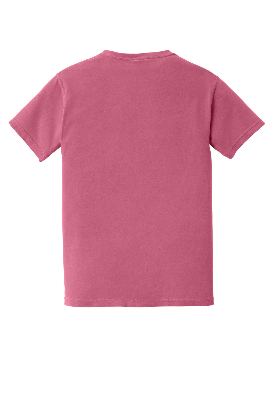 Rear View of Crunchbrry COMFORT COLORS Heavyweight Ring Spun Pocket Tee. 6030