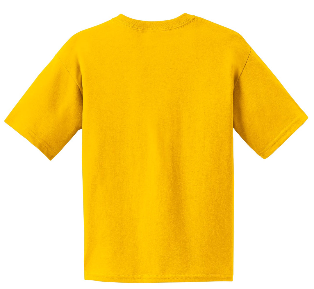 Rear View of Daisy Gildan - Youth Ultra Cotton 100% US Cotton T-Shirt. 2000B