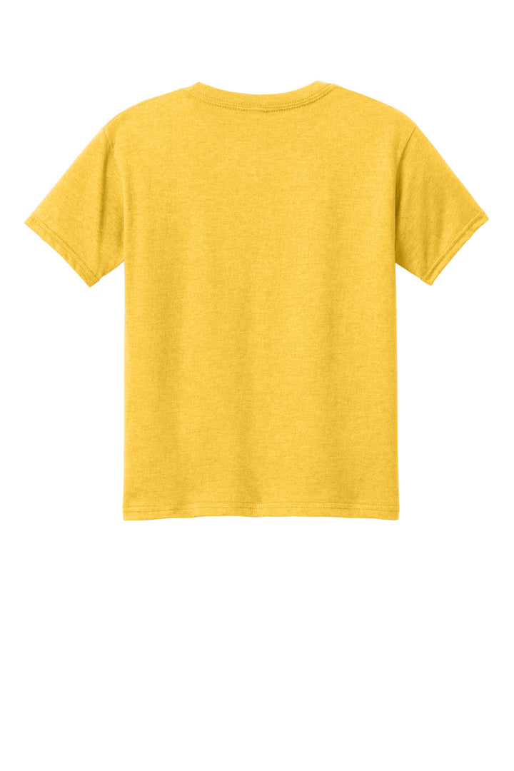 Rear View of DaisyMist Gildan Youth Softstyle CVC Tee 64000BCVC