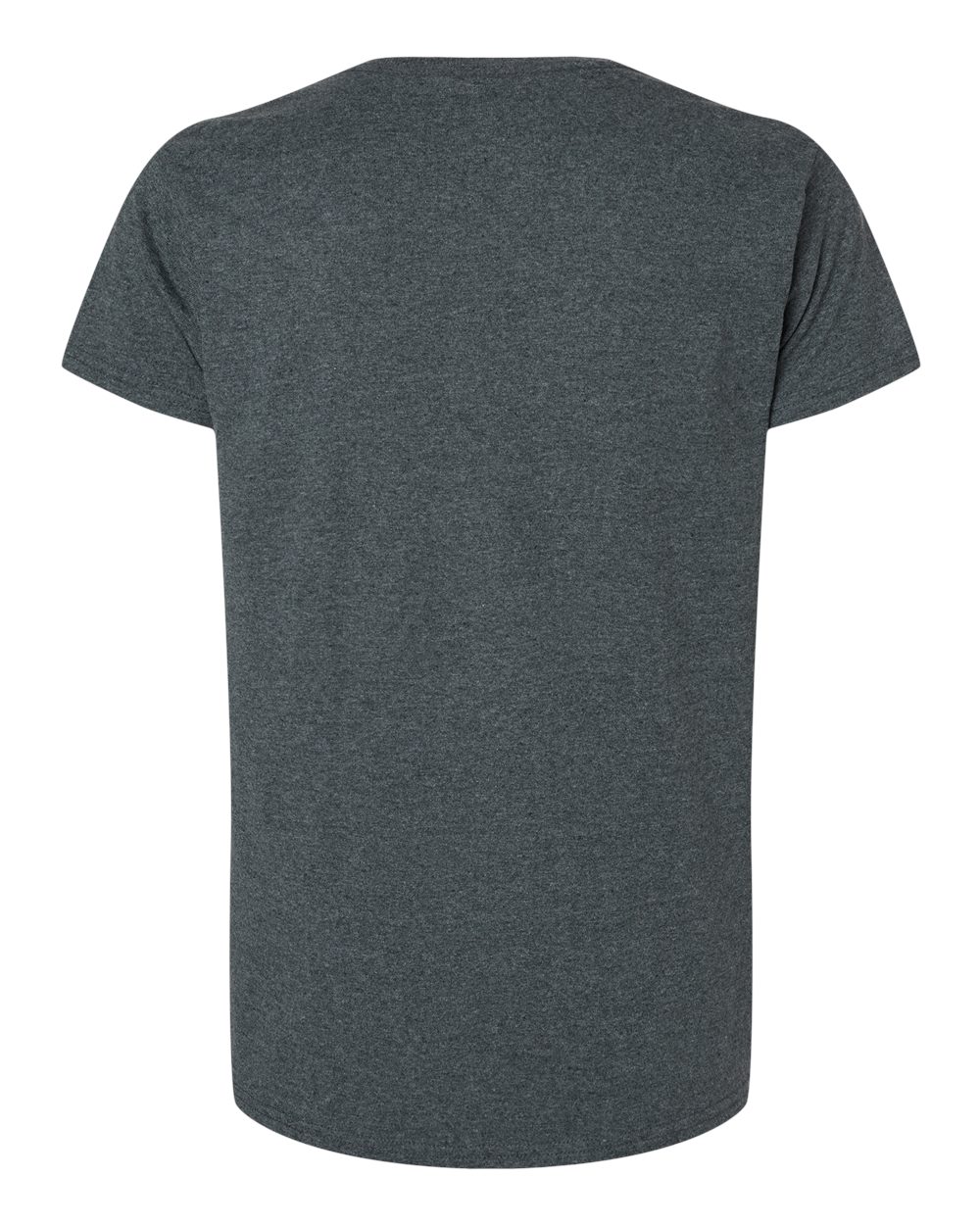 Rear View of Dark Heather Ultra Cotton® Women’s T-Shirt - 2000L