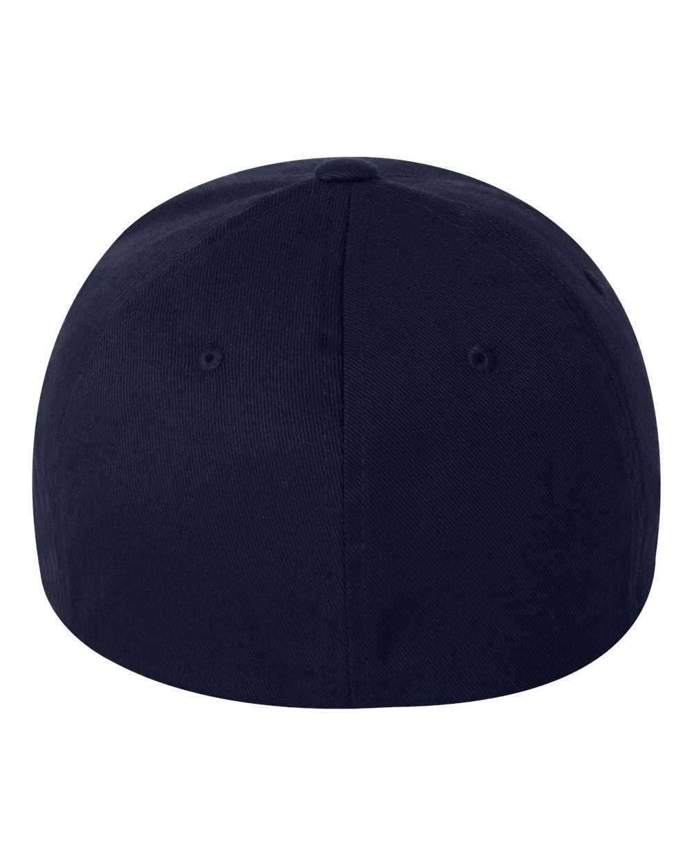 Rear View of Dark Navy Cotton Blend Cap - 6277