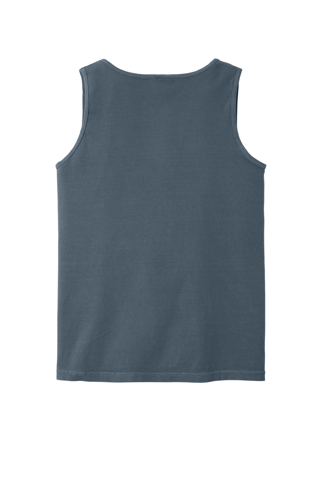 Rear View of Denim COMFORT COLORS Heavyweight Ring Spun Tank Top. 9360