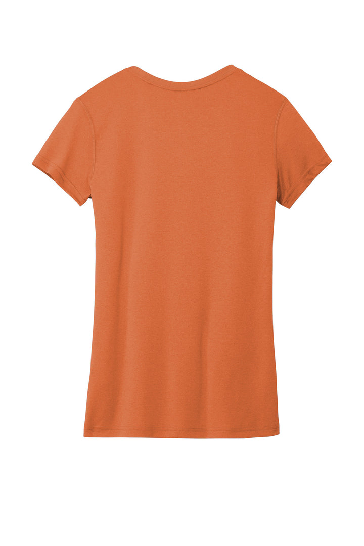 Rear View of DesertOrng Nike Women's Team rLegend Tee DV7312