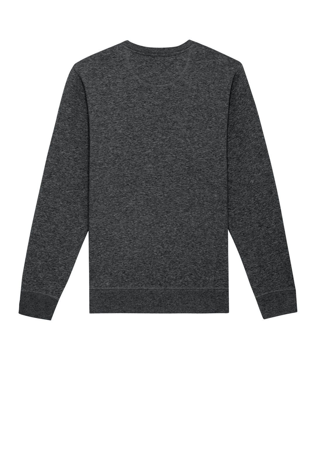 Rear View of DkHtGry Stanley/Stella Unisex Roller Crewneck Sweatshirt SXU010