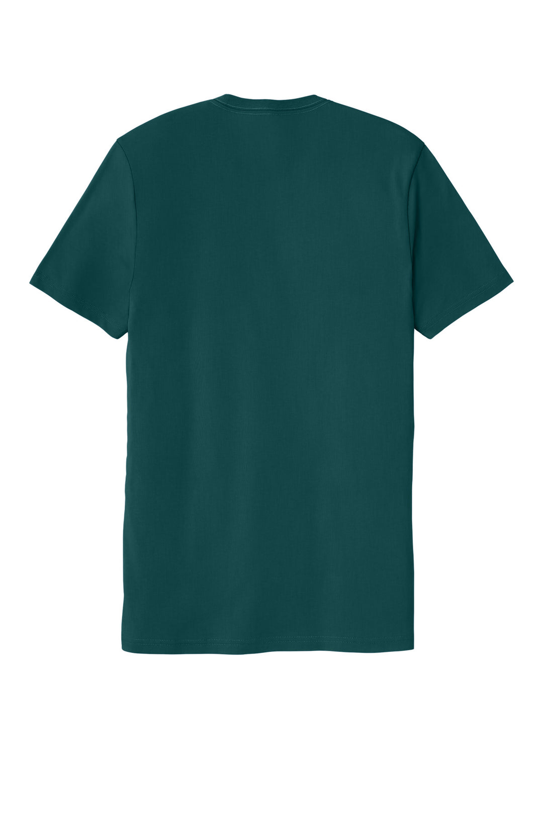 Rear View of DpSeaGreen Allmade Unisex Organic Cotton Tee. AL2100