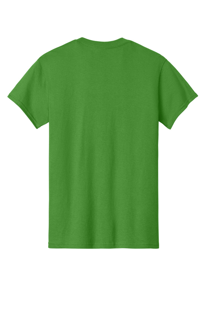 Rear View of ElecGreen Gildan - Heavy Cotton 100% Cotton T-Shirt. 5000