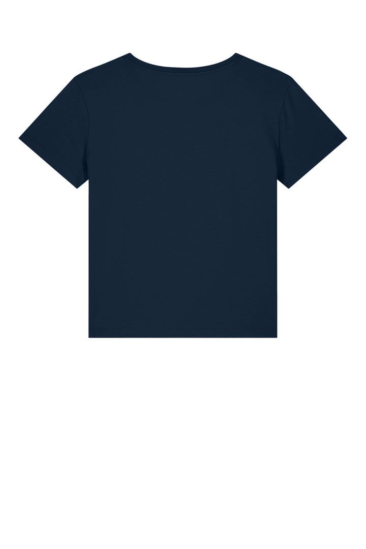 Rear View of FrenchNavy Stanley/Stella Women's Stella Serena Scoop Neck Tee SXW008