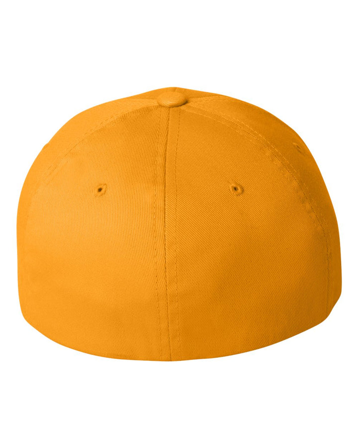 Rear View of Gold Cotton Blend Cap - 6277