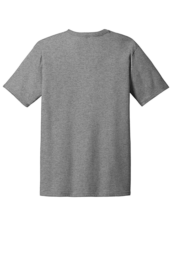 Rear View of GphHeather Gildan 100% Ring Spun Cotton T-Shirt. 980