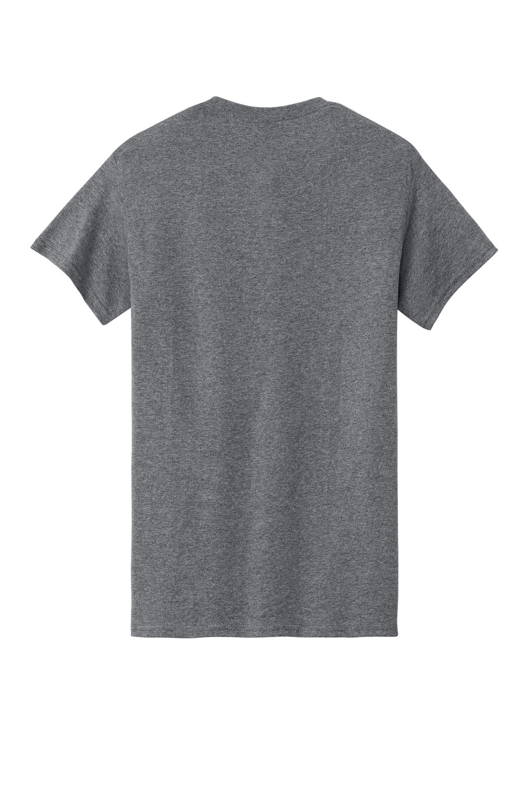 Rear View of GphHeather Gildan - Heavy Cotton 100% Cotton T-Shirt. 5000