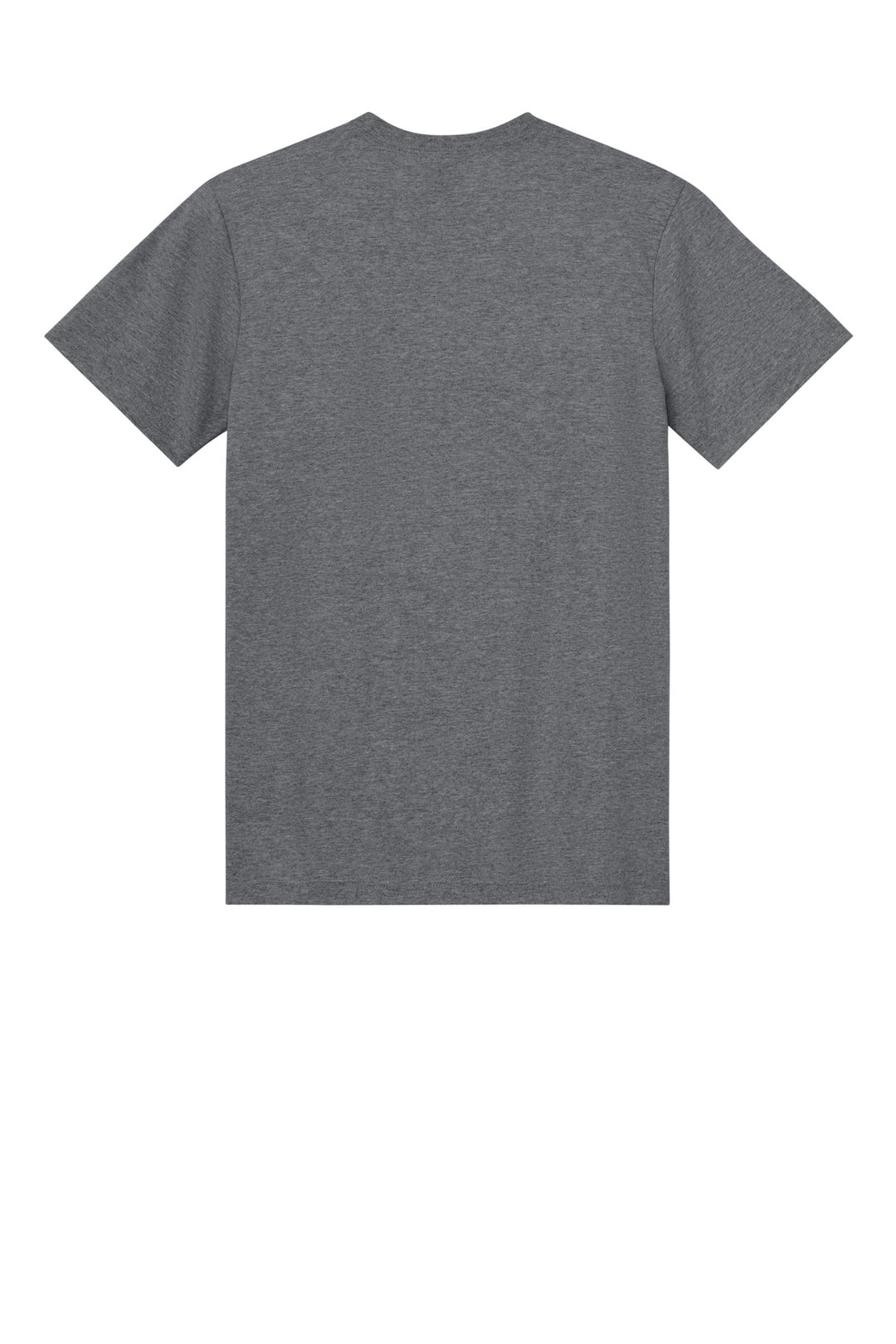 Rear View of GphHeather Gildan Light Cotton Tee 3000