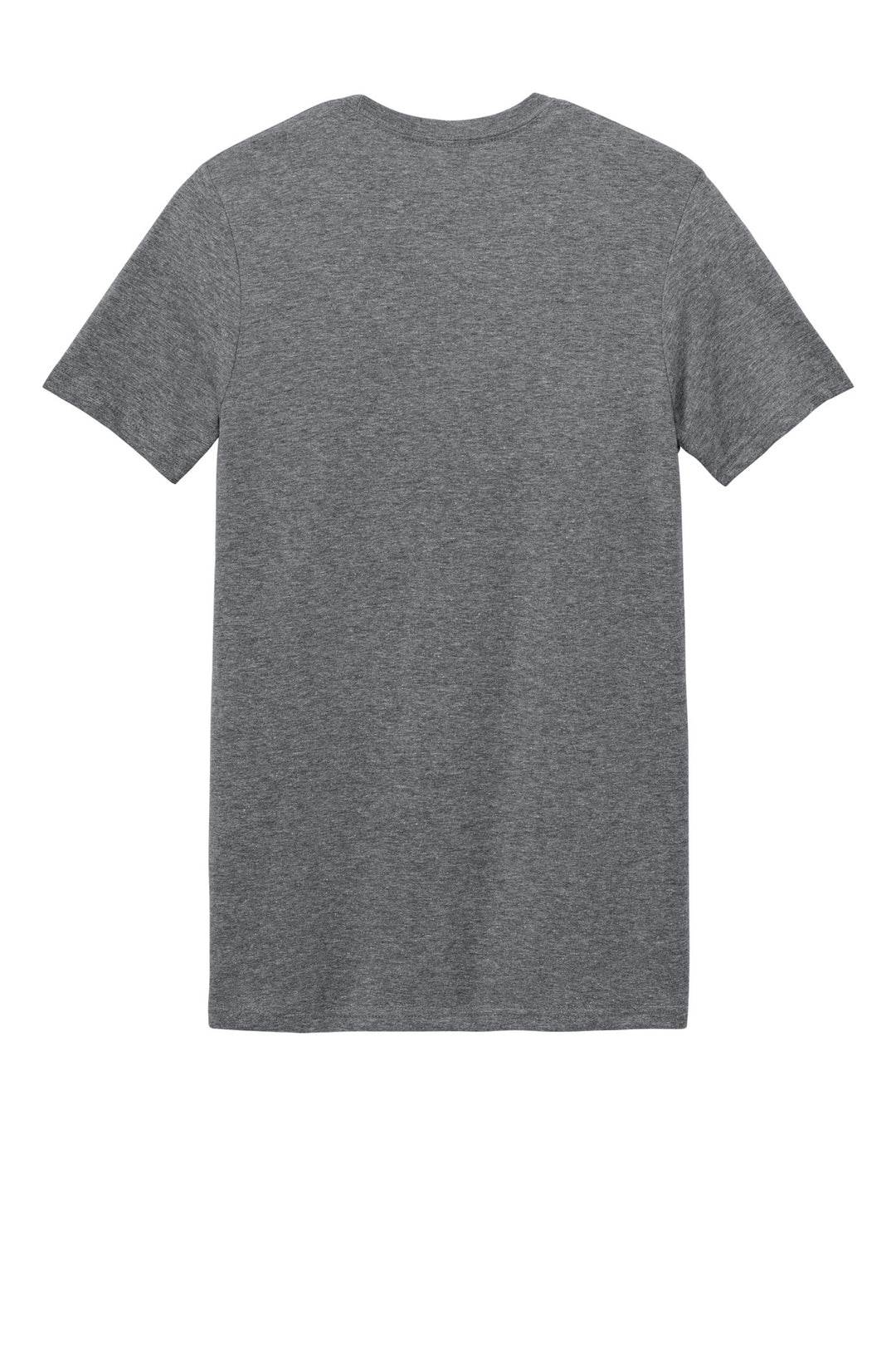 Rear View of GphHeather Gildan Softstyle T-Shirt. 64000