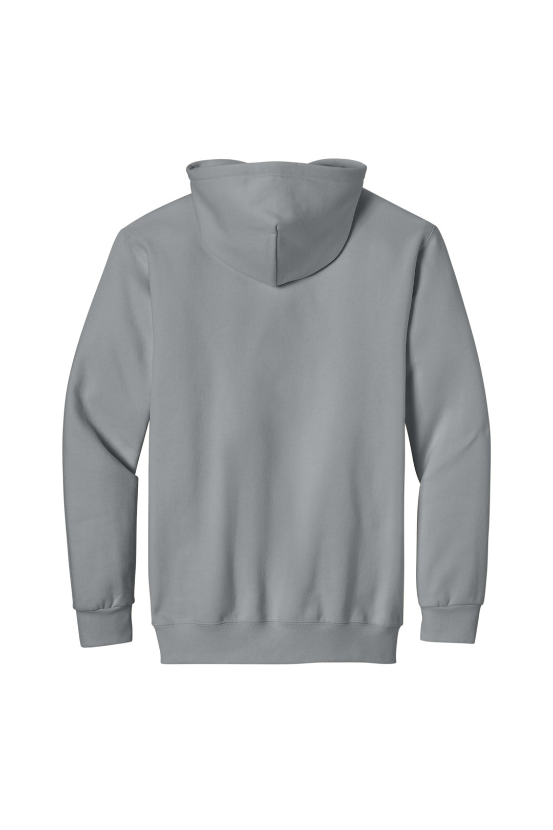 Rear View of Gravel Gildan Hammer Maxweight Hooded Sweatshirt 19500