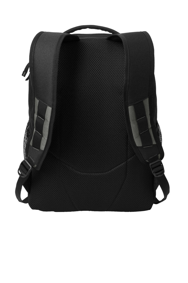 Rear View of GustyGy/Bk Port Authority Transport Backpack BG232