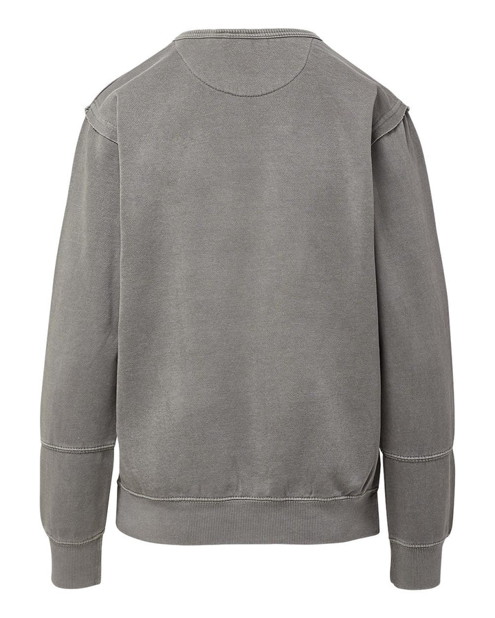 Rear View of Hazy Days Women's Coastal Color™ Sweatshirt - W25167