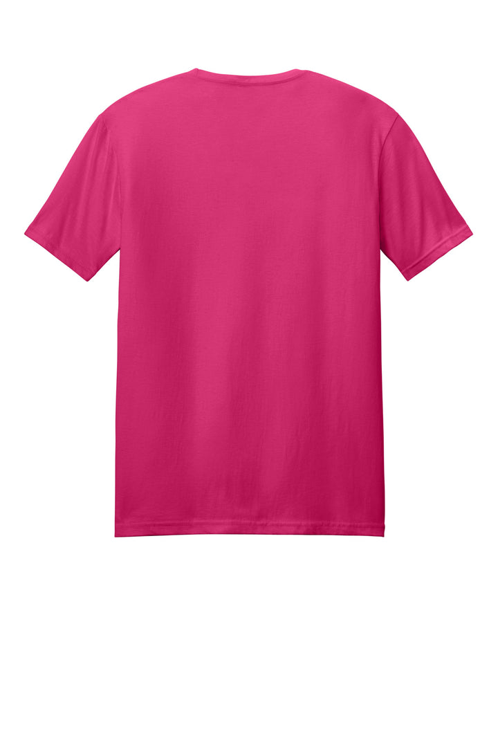 Rear View of Heliconia Gildan Softstyle T-Shirt. 64000