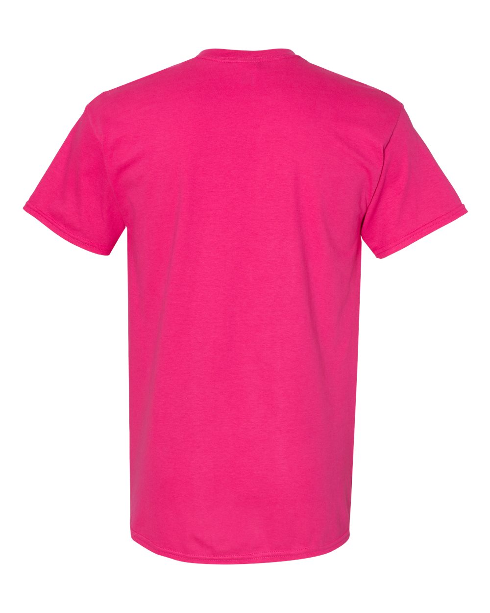 Rear View of Heliconia Heavy Cotton™ T-Shirt - 5000