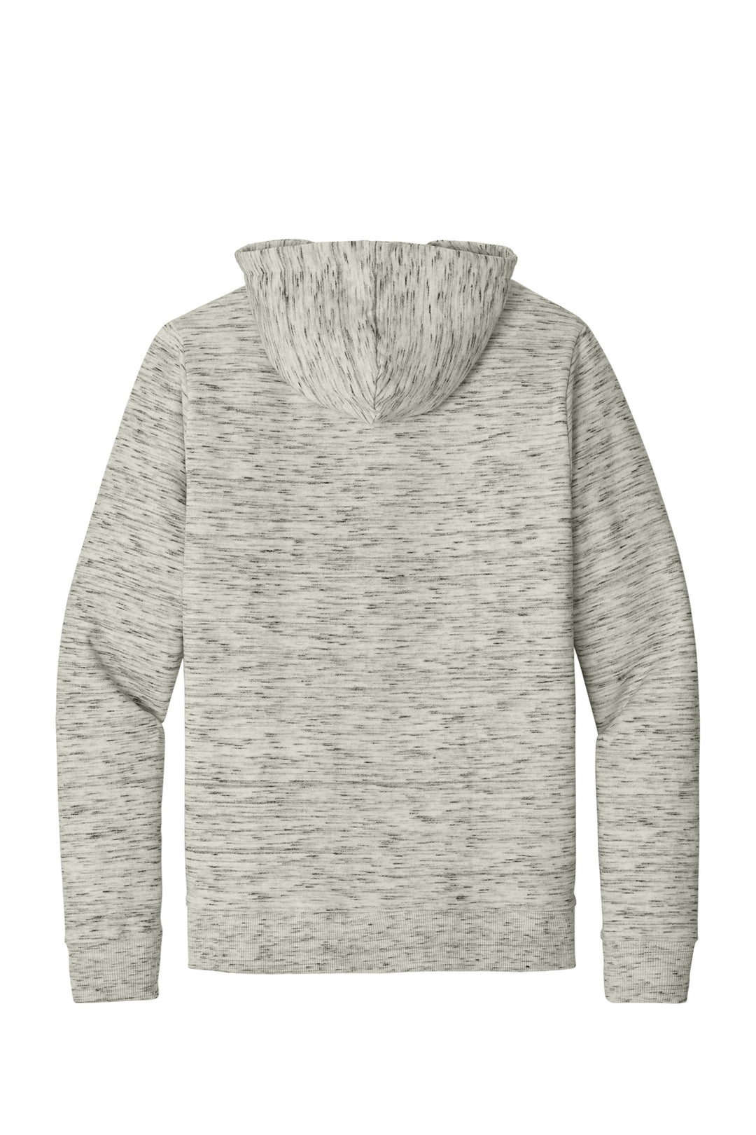 Rear View of HiRsGSpcDy tentree Space Dye Fleece Full-Zip Hoodie TTCM4414
