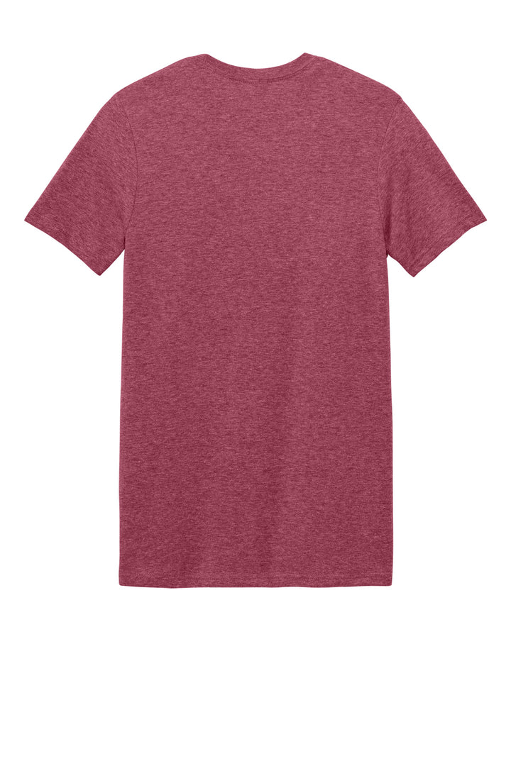 Rear View of HtCardinal Gildan Softstyle T-Shirt. 64000
