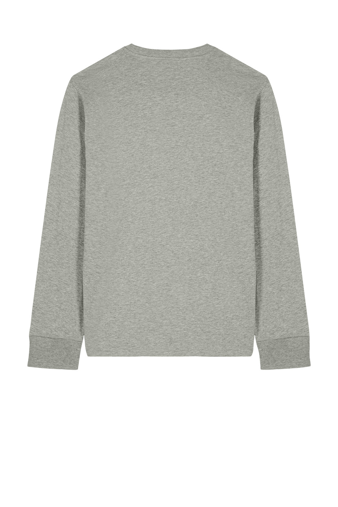 Rear View of HthrGrey Stanley/Stella Unisex Creator 2.0 Long Sleeve Tee SXU022