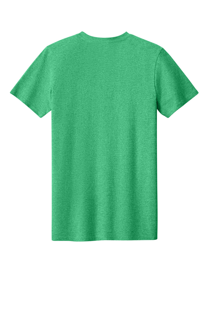Rear View of HtIrishGn Gildan Softstyle V-Neck T-Shirt. 64V00