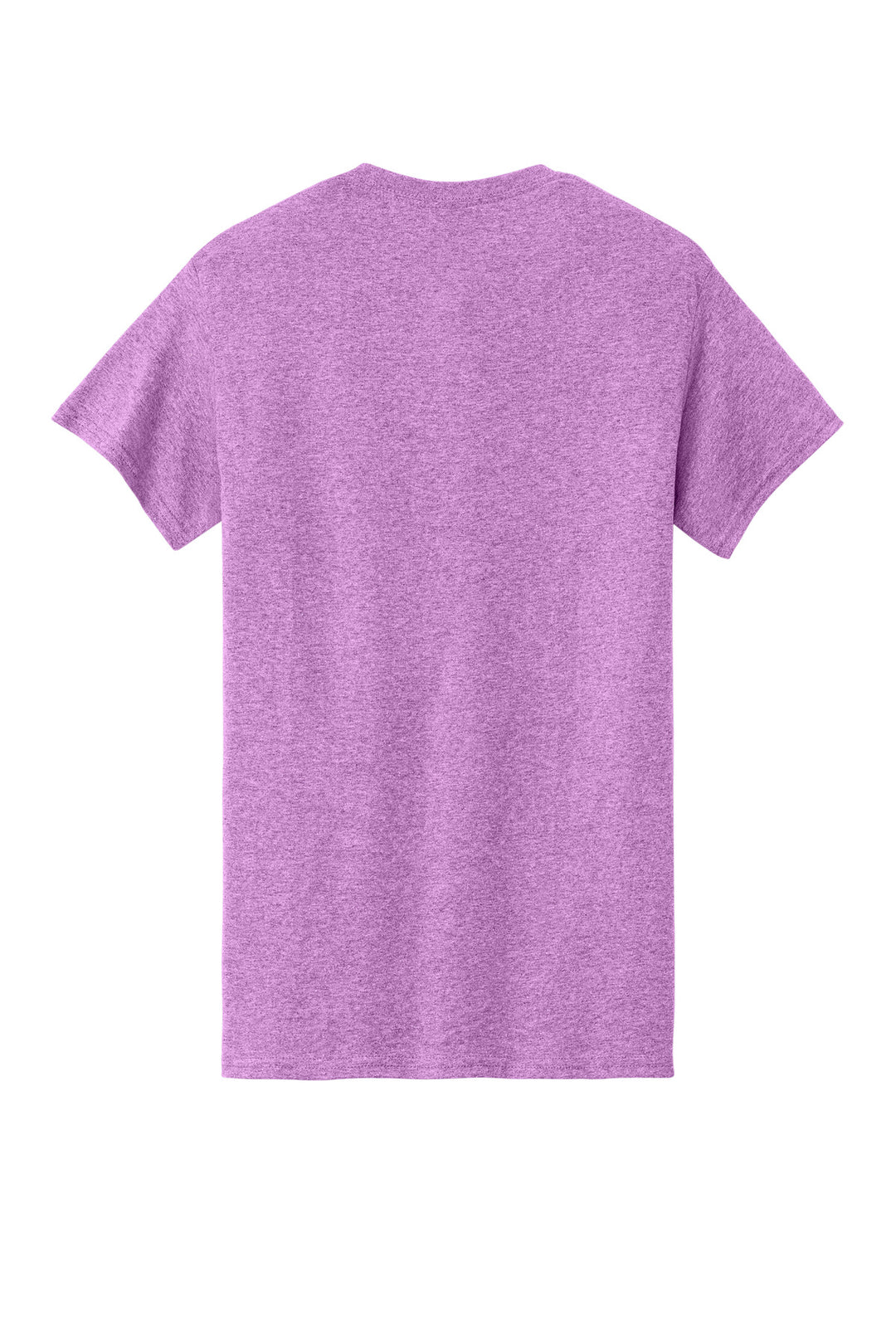 Rear View of HtrRadOrcd Gildan - Heavy Cotton 100% Cotton T-Shirt. 5000