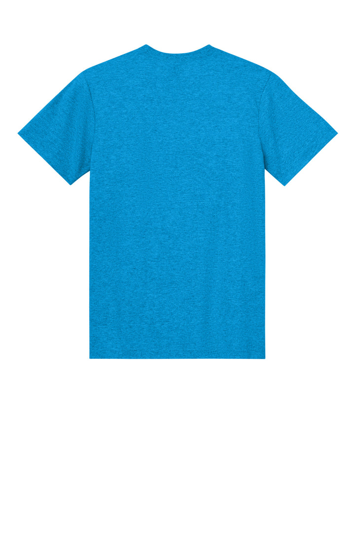 Rear View of HtSapphire Gildan Light Cotton Tee 3000