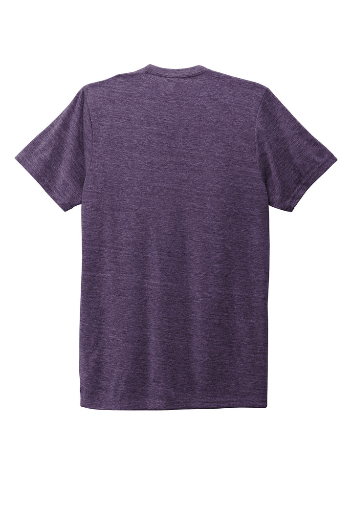 Rear View of Hucklebry Allmade Unisex Tri-Blend Tee AL2004
