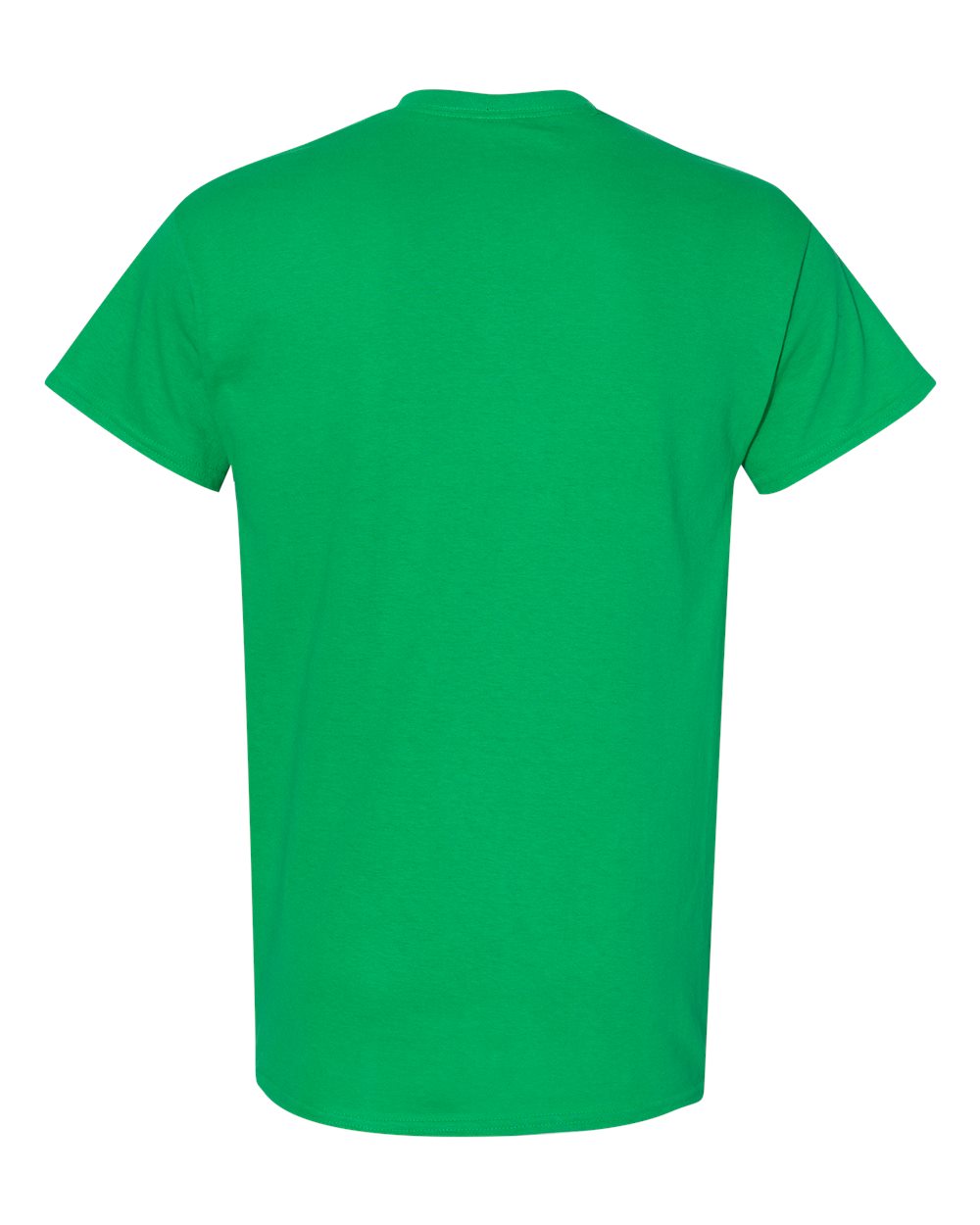 Rear View of Irish Green Heavy Cotton™ T-Shirt - 5000