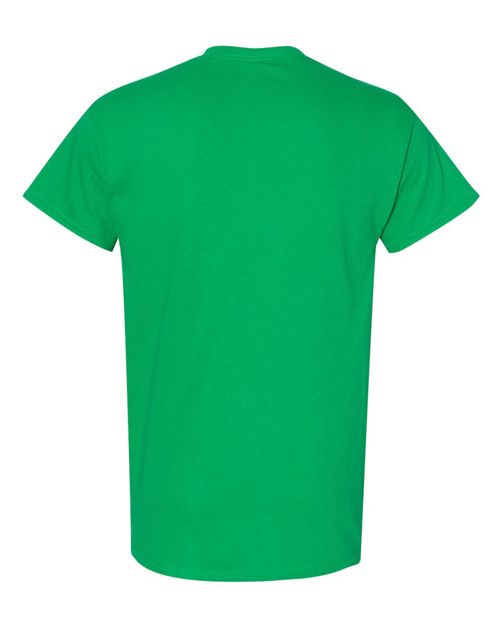Rear View of Irish Green Heavy Cotton™ T-Shirt - 5000