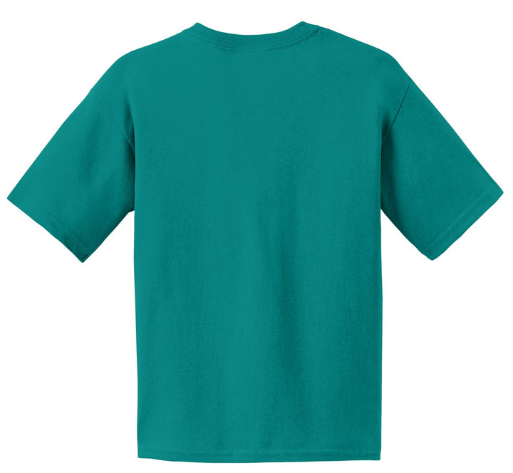 Rear View of Jade Dome Gildan - Youth Ultra Cotton 100% US Cotton T-Shirt. 2000B