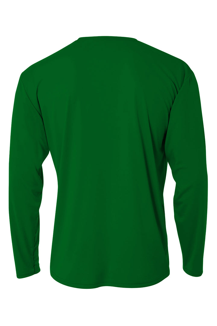 Rear View of Kelly A4 Cooling Performance Long Sleeve Tee A4N3165