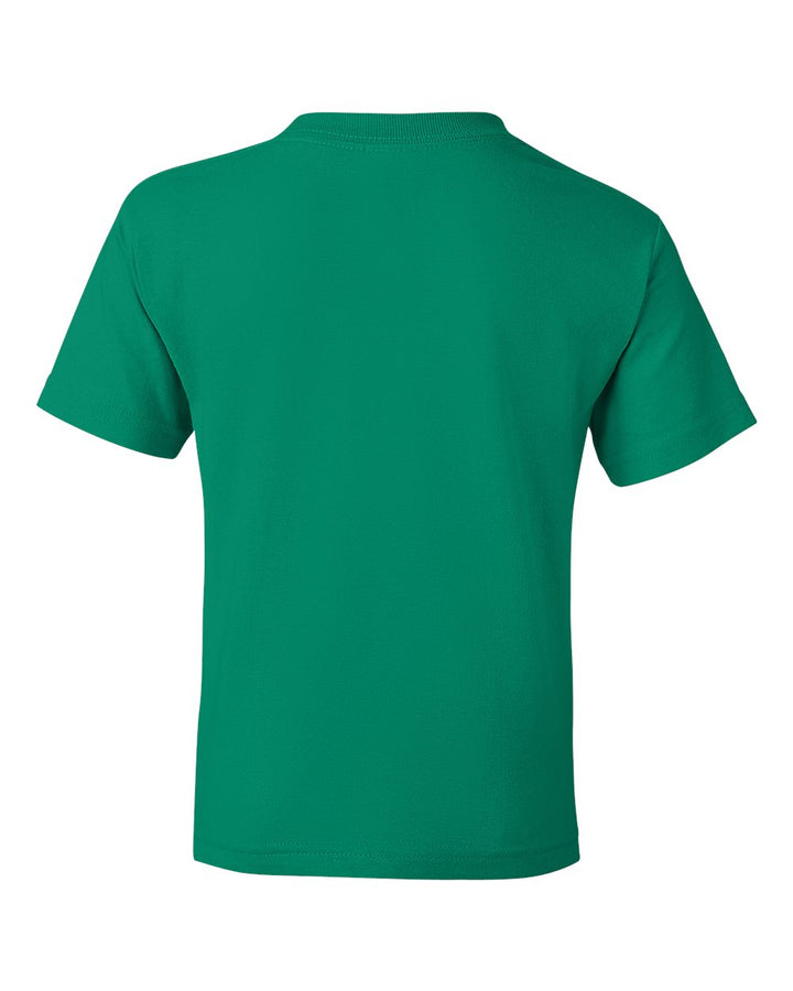 Rear View of Kelly DryBlend® Youth T-Shirt - 8000B