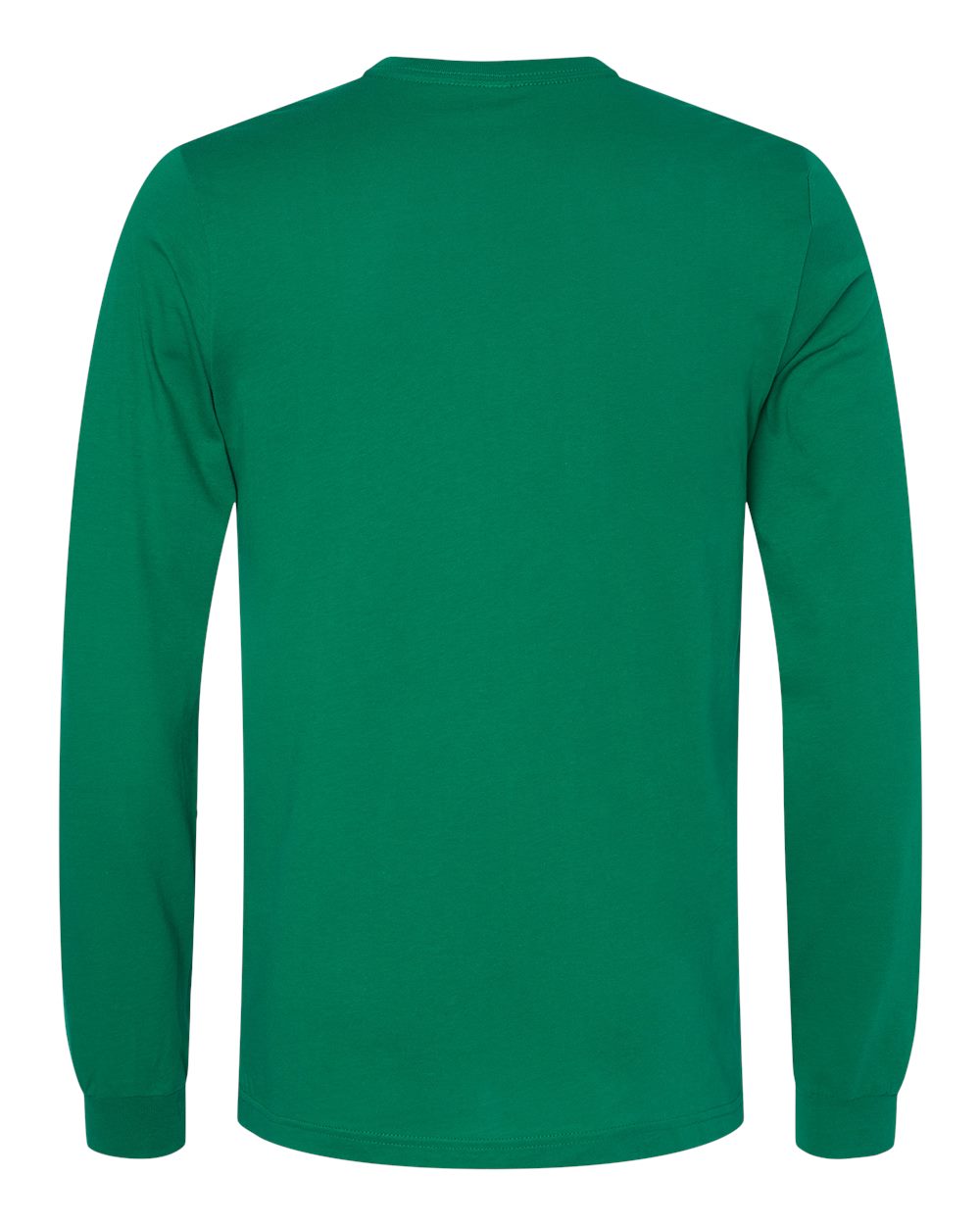 Rear View of Kelly Jersey Long Sleeve Tee - 3501