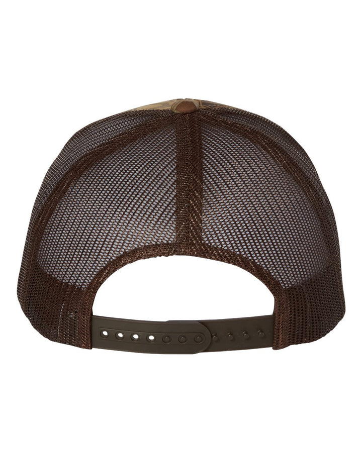 Rear View of Kryptek Highlander Retro Trucker Cap - 6606